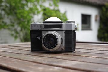 Soviet Vintage camera ZENIT - 6 &  Lens VEGA - 3 (2.8 /50)