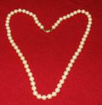 Halsketting of halsketting met 69 Mallorcaanse parels, Ophalen of Verzenden, Ketting, Verguld