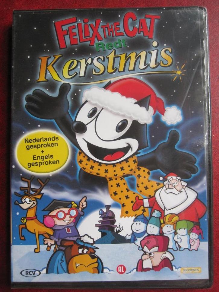 Felix de kat - Redt Kerstmis (nieuw in de verpakking), Cd's en Dvd's, Dvd's | Tekenfilms en Animatie, Nieuw in verpakking, Amerikaans