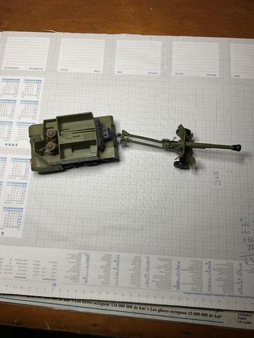 Dinky toys Bren gun carrier et canon anti char 6 pouces beschikbaar voor biedingen