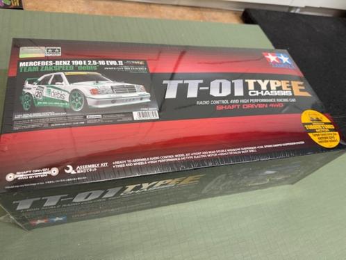 Tamiya TT01E Mercedes-Benz 190E 2.5-16 Evo II- NIB, Hobby en Vrije tijd, Modelbouw | Radiografisch | Auto's, Nieuw, Auto onroad