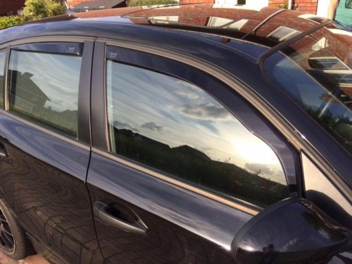 Zijwindschermen raamspoilers tbv oa bmw E90 E46 X1 E87, Auto diversen, Auto-accessoires, Nieuw, Ophalen of Verzenden