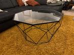 Salontafels 8-hoekig, Huis en Inrichting, Ophalen, 50 tot 100 cm, Zo goed als nieuw, Glas