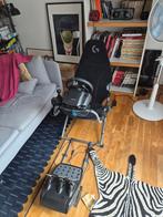 Volant Logitech G29 + pédalier + shifter + siège, Computers en Software, Joysticks, Ophalen, Gebruikt