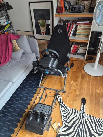 Volant Logitech G29 + pédalier + shifter + siège  beschikbaar voor biedingen