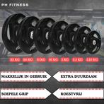 75KG Premium Tri Grip Plates - Halterschijven 50mm, Sport en Fitness, Fitnessmaterialen, Ophalen of Verzenden, Nieuw, Buik, Halterschijven