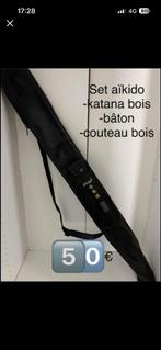 Set aïkido bois, Sport en Fitness, Vechtsporten en Zelfverdediging, Ophalen, Aikido