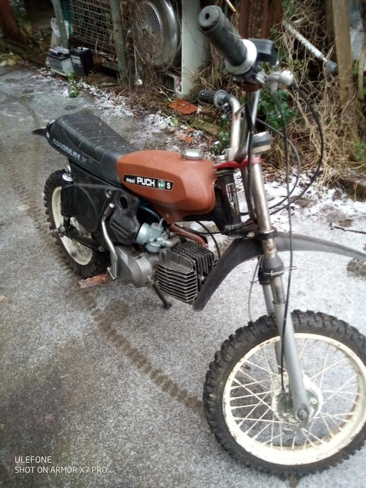 Puch Magnum X, Fietsen en Brommers, Brommers | Oldtimers, Puch, Ophalen