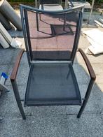 4 tuinstoelen, Tuin en Terras, Tuinstoelen, Ophalen, Gebruikt, Aluminium