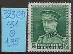 Belgie zegel [o] OBP 323 (1) Koning Albert I - Albert met ke, Postzegels en Munten, Postzegels | Europa | België, Ophalen