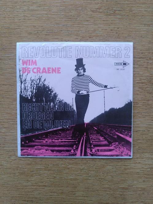 7" Wim de Craene, Cd's en Dvd's, Vinyl | Nederlandstalig, Gebruikt, Verzenden