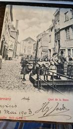 cpa de verviers : quai de la batte, Ophalen of Verzenden
