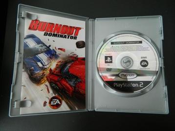 ps2 game : Burnout dominator met boekje