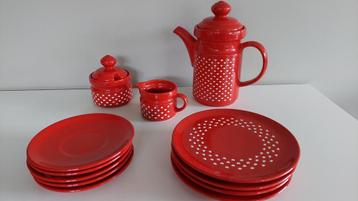 Vintage Waechtersbach West Germany servies - met hartjes beschikbaar voor biedingen