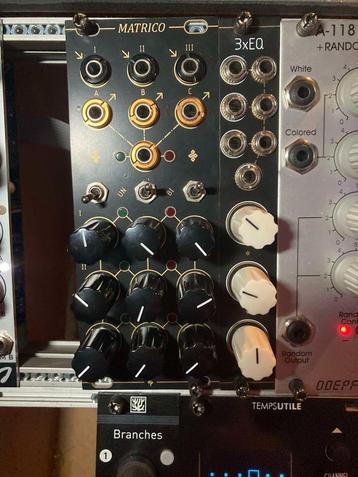 eurorack: ST  MODULAR MATRICO and 3xEQ beschikbaar voor biedingen