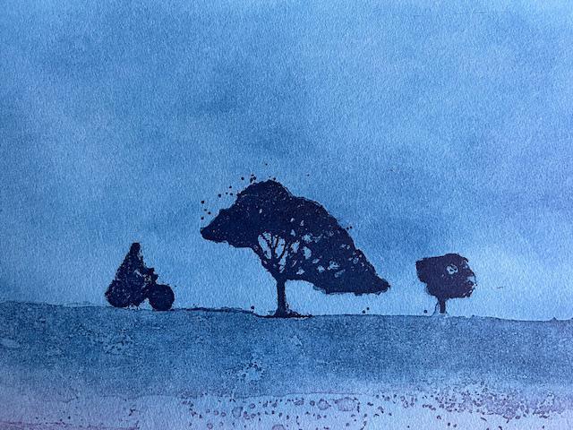 œuvre originale - Ries Kleijnen, Antiquités & Art, Art | Peinture | Moderne, Enlèvement