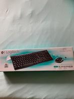 Logitech Wireless Combo MK270, Informatique & Logiciels, Claviers, Azerty, Enlèvement ou Envoi, Neuf, Sans fil