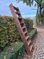 Antieke trap in grenen hout, Doe-het-zelf en Bouw, Gebruikt, 25 tot 50 mm, Grenen, Minder dan 200 cm