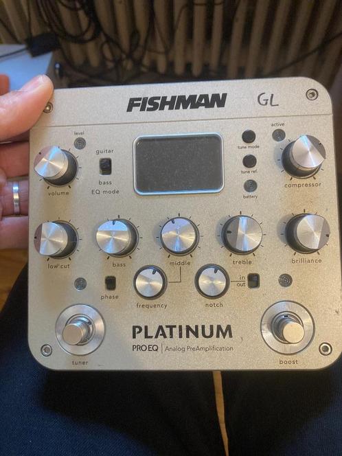 Fishman Platinum pro EQ analog preamplification, Musique & Instruments, Effets, Utilisé, Volume, Autres types, Compresseur, Enlèvement