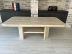 Travertin salontafel in mooie staat, Huis en Inrichting, Ophalen of Verzenden