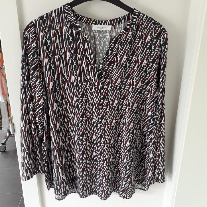 GERRY WEBER Topje met print Maat: 44 Prijs: € 5, Kleding | Dames, Topjes, Zo goed als nieuw, Maat 42/44 (L), Overige kleuren, Lange mouw