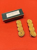 Epaulettes officier belge, Verzamelen, Ophalen of Verzenden, Landmacht, Kleding of Schoenen