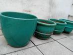 Bloempotten groot voor buiten of binnen 4x, Tuin en Terras, Bloempotten, Ophalen, Zo goed als nieuw, Aardewerk, Tuin