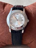 Gucci 5500L dameshorloge, Zwitsers uurwerk, leren band, Overige merken, Leer, Staal, Polshorloge