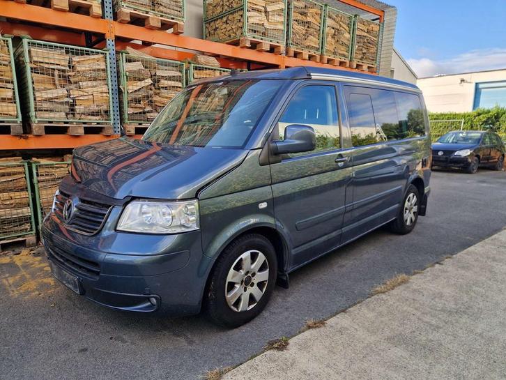 Volkswagen T5 California Comfortline *ongeval - accidenté -, Auto's, Volkswagen, Bedrijf, Te koop, Transporter, ABS, Airbags, Airconditioning