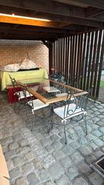 Tafel met 6 stoelen, Ophalen