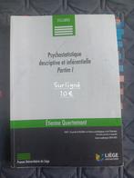 Syllabus Psychostatistique, Livres, Livres d'étude & Cours, Enlèvement ou Envoi, Comme neuf, Autres niveaux