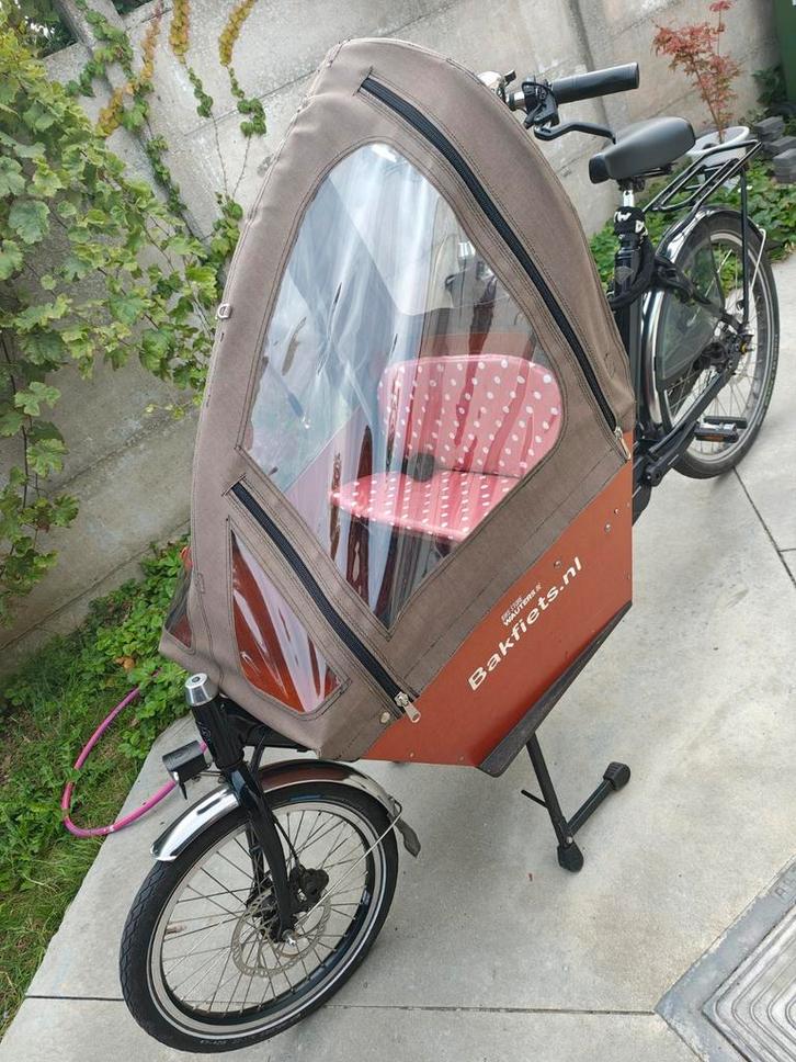 Elektrische bakfiets .nl, Fietsen en Brommers, Fietsen | Bakfietsen, Zo goed als nieuw, Ophalen