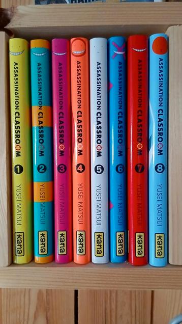 L'intégrale des mangas assasination classroom 1-21 beschikbaar voor biedingen