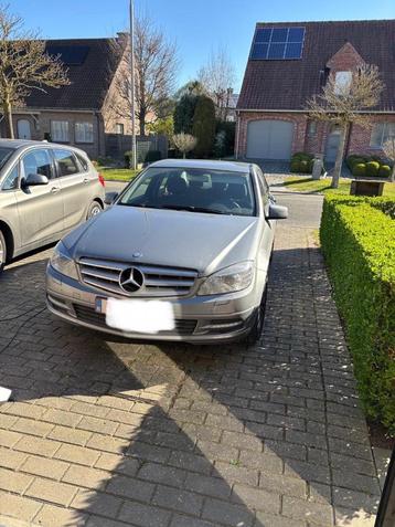 Mercedes Benz C200CDI, Auto's, Automaat, Stof, Zwart, 4 cilinders