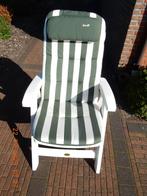 Hartman tuinstoelen inclusief kussens, Ophalen, Gebruikt, Kunststof, Verstelbaar