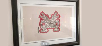 Tekening stift Keith Haring