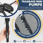 Mini pompe à vélo LIVRAISON RAPIDE ET GRATUITE, Vélos & Vélomoteurs, Accessoires vélo | Pompes à vélo, Envoi, Neuf