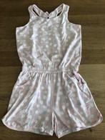 Woody pyjama jumpsuit roze met strik achteraan maat 12 jaar, Nacht- of Onderkleding, Meisje, Ophalen of Verzenden, Zo goed als nieuw