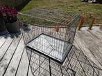 Metalen bench, Dieren en Toebehoren, Ophalen, Gebruikt, Minder dan 65 cm, Hondenhok