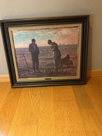Schilderij : De Angelus, Jean-François Millet  beschikbaar voor biedingen