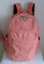 Kipling gd coral rugzak van 7 tot 77 jaar oud + robotaap, Gebruikt, Kipling, 25 tot 40 cm, Ophalen of Verzenden