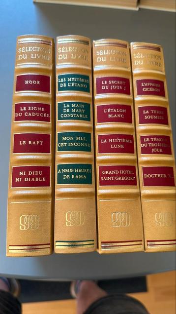 4 livres ex libris 1966 avec 16 récits historiques, Enlèvement ou Envoi, Comme neuf