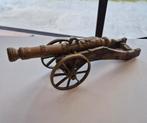 Miniatuur Koperen Kanon. L30cm, Antiek en Kunst, Ophalen, Koper