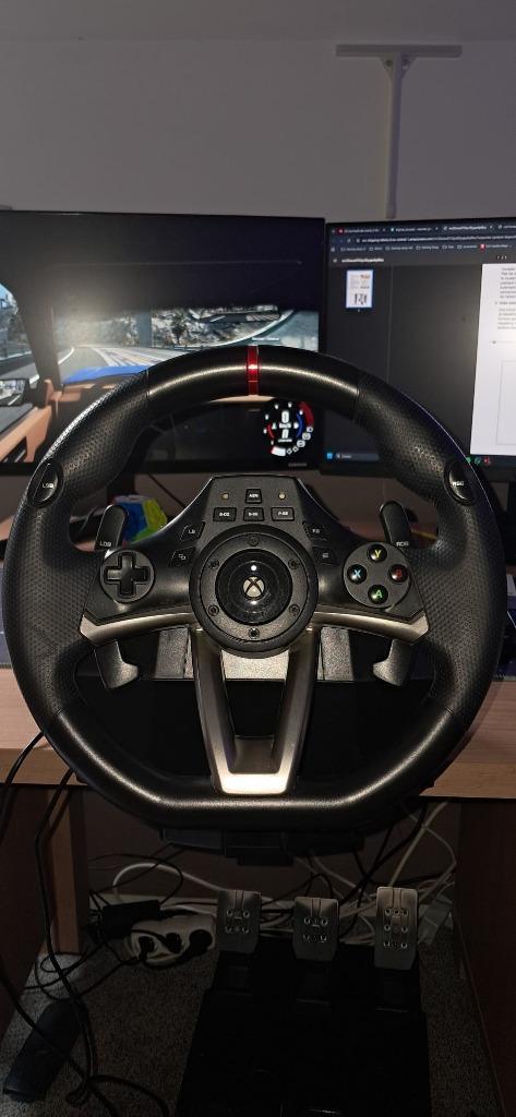 Gaming stuur Xbox en PC, Games en Spelcomputers, Spelcomputers | Xbox | Accessoires, Gebruikt, Xbox One, Stuurtje of Sportattribuut