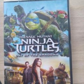 nieuwe DVD Teenage mutant Ninja Turtles out of the shadows
