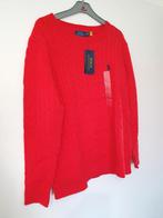 Pull Rouge Élégant Polo Ralph Lauren Coupe élégante, Enlèvement ou Envoi, Rouge