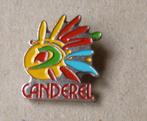 Pin Canderel. Metaal en emaille., Enlèvement ou Envoi, Comme neuf, Marque, Insigne ou Pin's