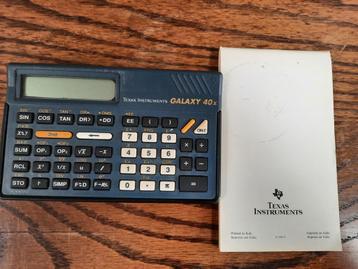Rekenmachine Texas Instruments Galaxy 40x beschikbaar voor biedingen