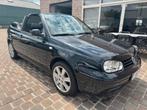 Vw golf cabrio 1.8i 2000 180000km airco! AUTOMAAT!, Auto's, Volkswagen, Automaat, Cabriolet, Zwart, Leder