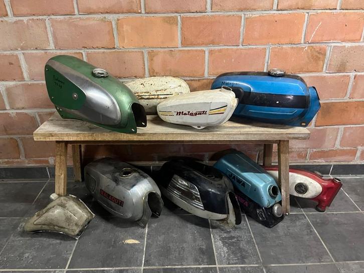 Grote partij onderdelen europese bromfietsen, Fietsen en Brommers, Brommeronderdelen | Oldtimers, Batavus, Ophalen